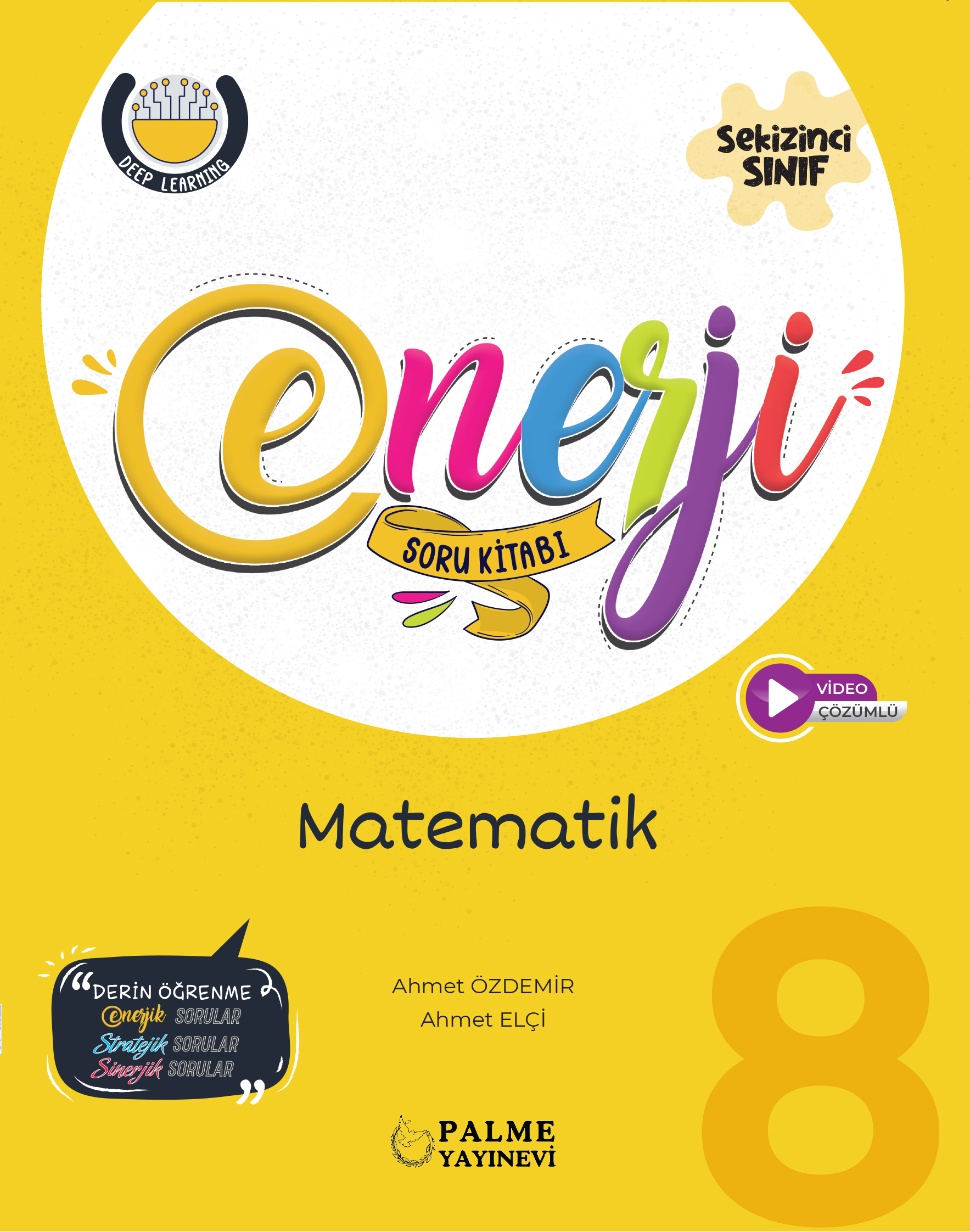 8 Enerji Matematik Soru Kitabı kapak görseli